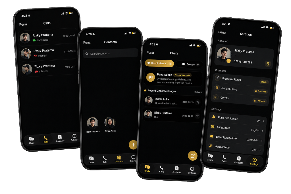Pena Ecosystem Interface Mockup